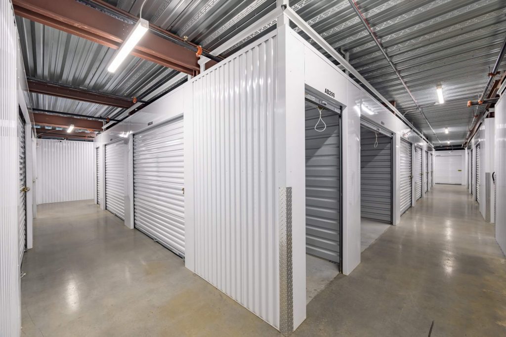 indoor storage units at StorTopolis Self-Storage in Lenexa KS