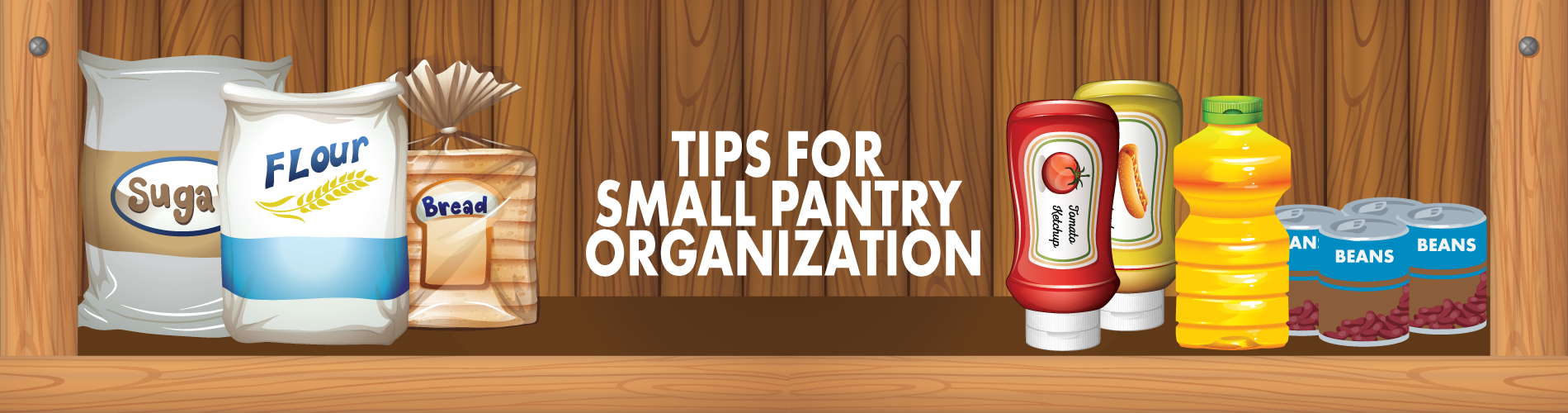Small Pantry Organization graphic