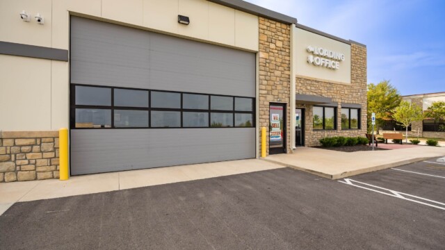 drive-up storage units at StorTopolis Self-Storage in Lenexa KS