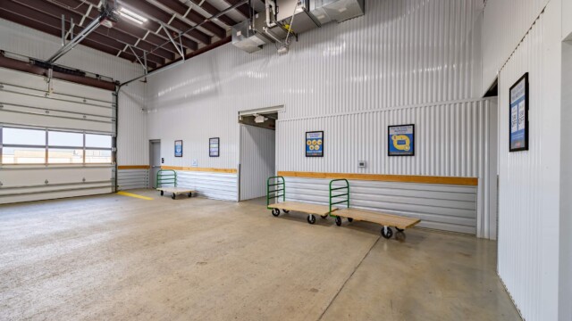 moving carts at StorTopolis Self-Storage in Lenexa KS