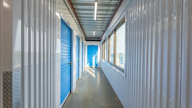 indoor storage units at StorTopolis Self-Storage in Lenexa KS