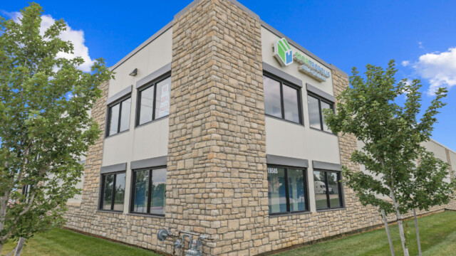 exterior of StorTropolis Self-Storage in Lenexa KS